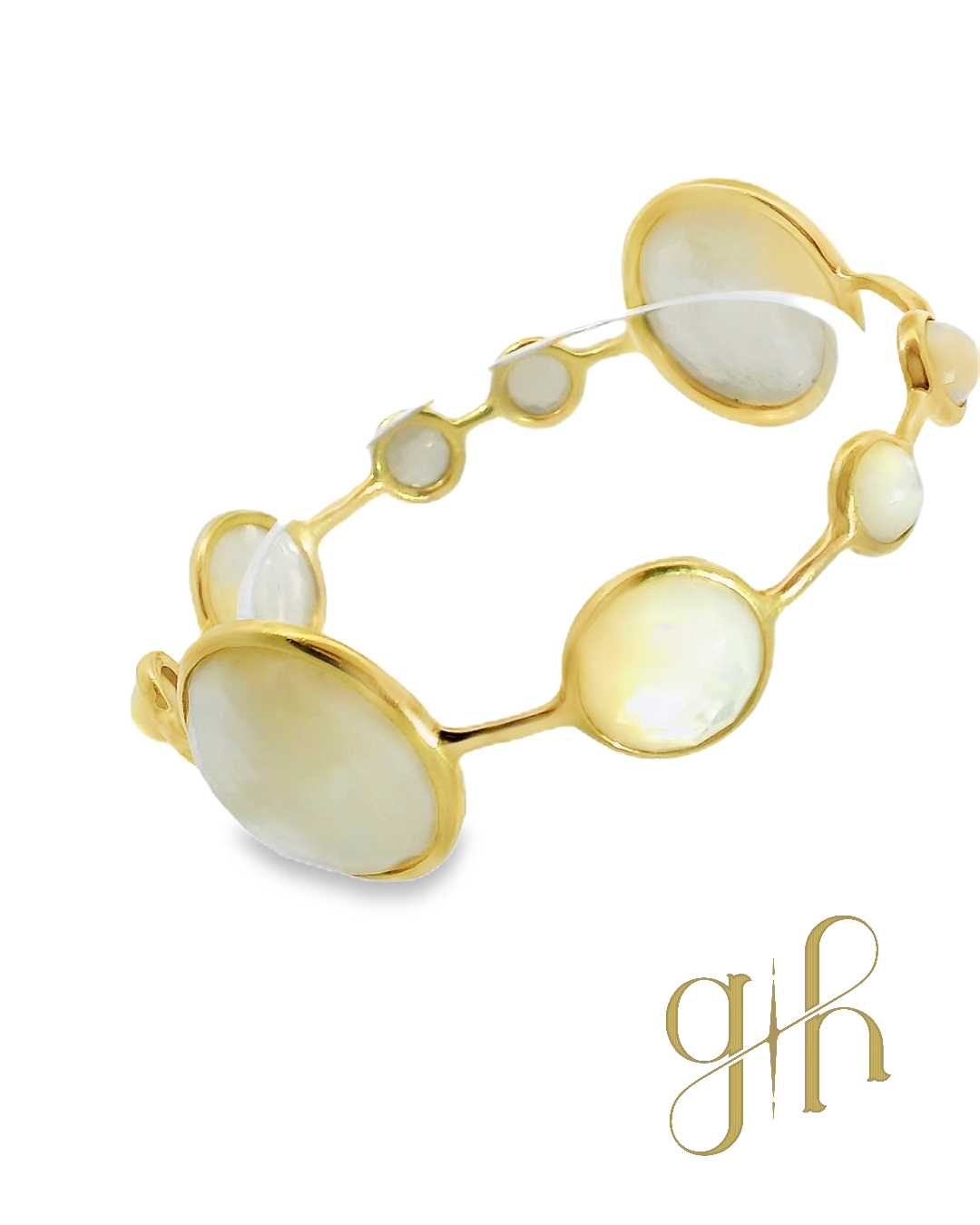 Mother of Pearl Bangle Bracelet