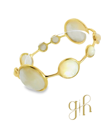 Mother of Pearl Bangle Bracelet