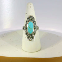 Turquoise & Silver Ring
