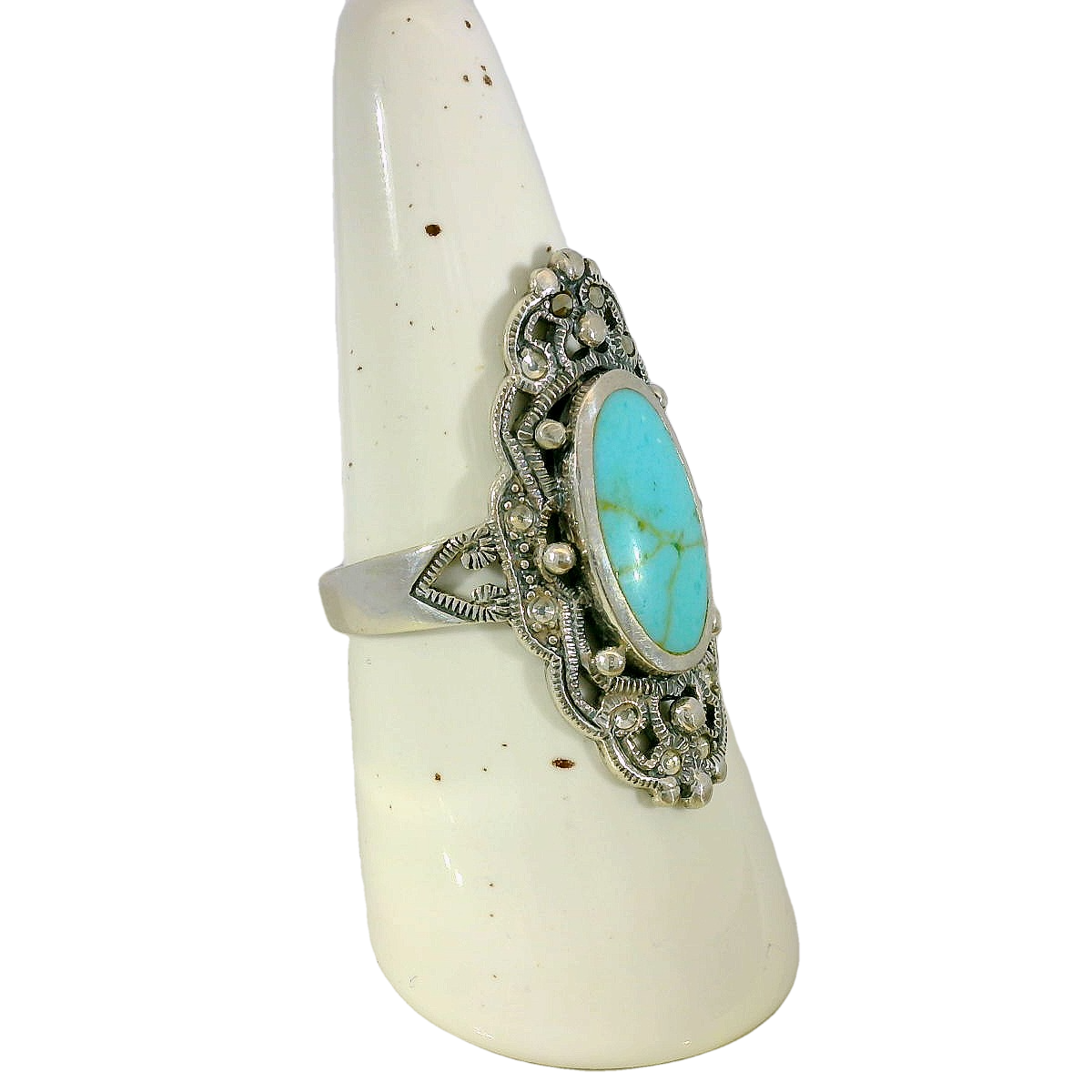 Turquoise & Silver Ring