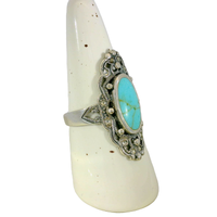 Turquoise & Silver Ring