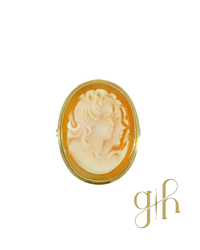 Cameo Gold Ring