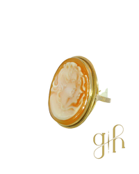 Cameo Gold Ring