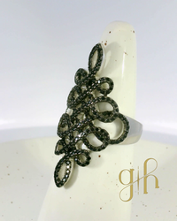Ribbon Wrap Silver Ring